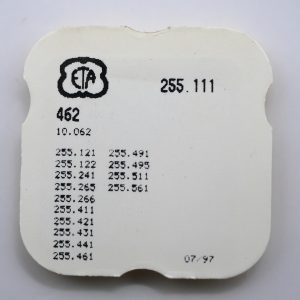 N°462 Pont de minuterie / Minute train wheel  - ETA ESA 255.111 [NOS]