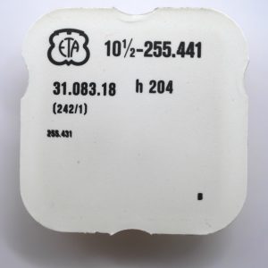 N°242/1 Chaussée HT 204 / Cannon pinion - ETA ESA 255.441 [NOS]