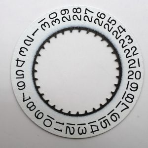 N°2557 Disque de quantième 3H / Date indicator - ETA ESA 255.411 [NOS]