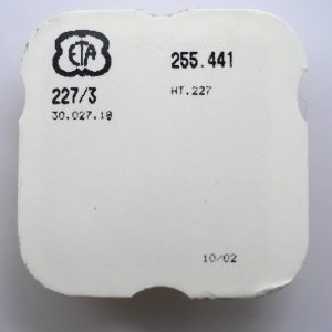 N°227/3 Roue de seconde HT 227 / Second wheel - ETA ESA 255.441  [NOS]