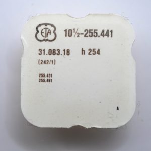 N°242/1 Chaussée HT 254 / Cannon pinion - ETA ESA 255.441 [NOS]