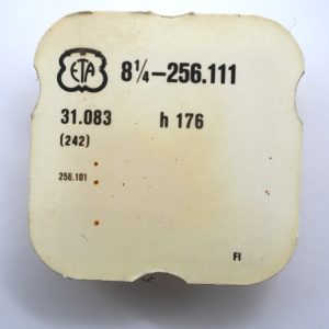 N°242 Chaussée HT 176 / Cannon pinion - ETA ESA 256.111 [NOS]