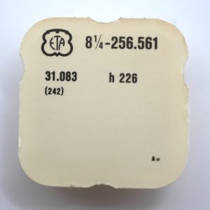 N°242 Chaussée HT 226 / Cannon pinion - ETA ESA 256.561 [NOS]