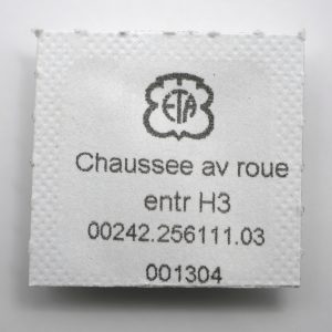 N°242 Chaussée HT 226 / Cannon pinion - ETA ESA 256.111 [NOS]