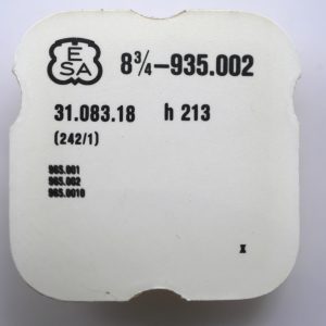 N°242 Chaussée HT 213 / Cannon pinion - ETA ESA 935.002 [NOS]
