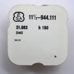 N°242 Chaussée HT 190 / Cannon pinion - ETA ESA 944.111 [NOS]