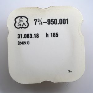 N°242 Chaussée HT 185 / Cannon pinion - ETA ESA 950.001 [NOS]