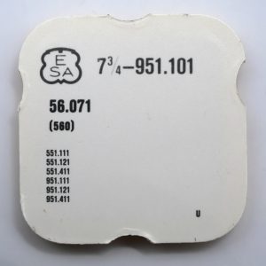 N°560 Levier d'arrêt / Bascule stop - ETA ESA 951.101 [NOS]