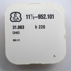 N°242/1 Chaussée HT 220 / Cannon pinion - ETA ESA 952.101 [NOS]