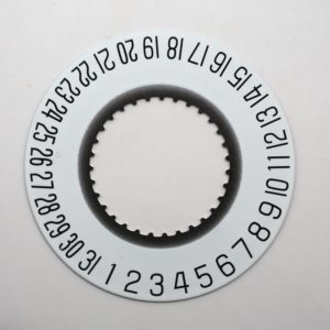 N°2557 Disque de quantième 6H / Date indicator - ETA ESA 955.111 [NOS]