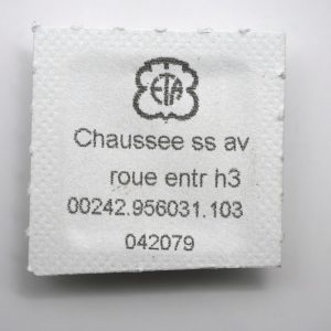 N°242 Chaussée HT 241 / Cannon pinion - ETA ESA 956.031 [NOS]