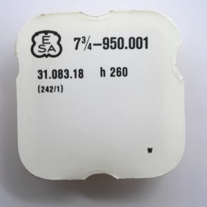 N°242 Chaussée HT 260 / Cannon pinion - ETA ESA 950.001 [NOS]