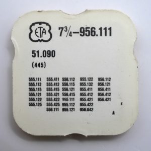N°445 Sautoir de tirette / Setting lever spring - ETA ESA 956.111 [NOS]