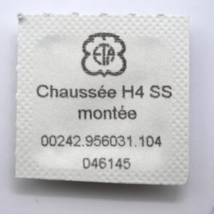 N°242 Chaussée HT 266 / Cannon pinion - ETA ESA 956.032 [NOS]