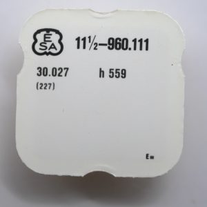 N°227 Roue de seconde HT 559 / Second wheel - ETA ESA 960.111 [NOS]