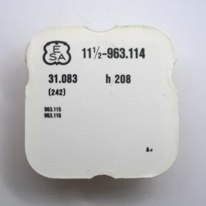N°242 Chaussée HT 208 / Cannon pinion - ETA ESA 963.114 [NOS]
