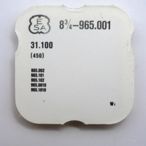 N°450 Renvoi / Setting wheel - ETA ESA 965.001 [NOS]