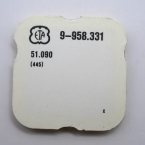 N°445 Sautoir de tirette / Setting lever spring - ETA ESA 958.331 [NOS]