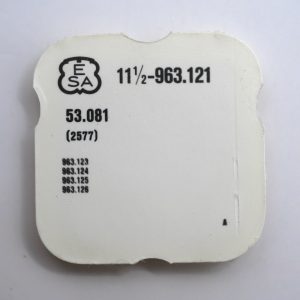 N°2577 Sautoir des jours / Day jumper - ETA ESA 963.121 [NOS]
