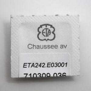 N°242/1 Chaussée HT 205 / Cannon pinion - ETA ESA E03.001 [NOS]