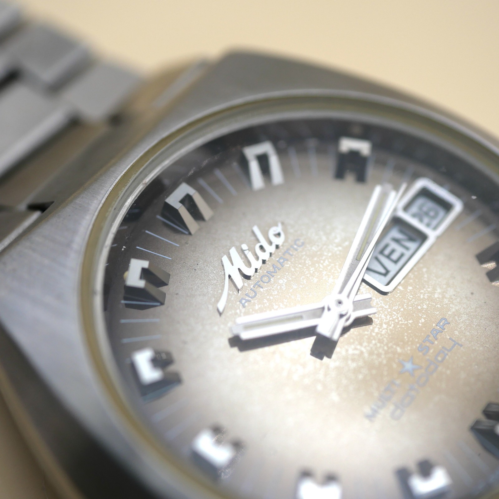 Montre MIDO Multi star Datoday automatic Vintage - Cal. ETA 2790 - Révisée – Image 4
