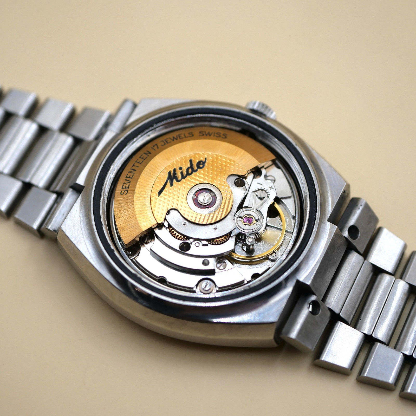 Montre MIDO Multi star Datoday automatic Vintage - Cal. ETA 2790 - Révisée – Image 7