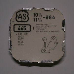 Frein De Tirette (Setting Lever Spring) - AS 10½"-11½" 984, 1104 N°445 [NOS]