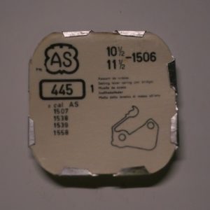Frein De Tirette (Setting Lever Spring) - AS 10½"-11½" 1506, 1539 N°445 [NOS]