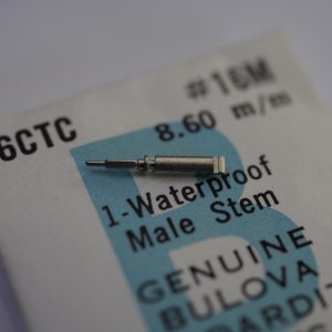 Tige remontoir Mâle - BULOVA 6CTC N°16M 8,60 m/m [NOS] (Watch stem)