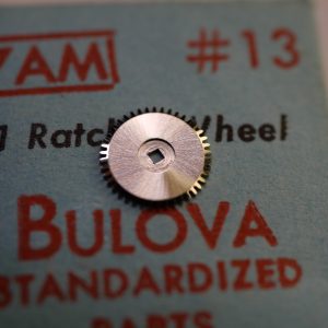 Rochet - BULOVA 7AM N°13 [NOS] (Watch Ratchet wheel)
