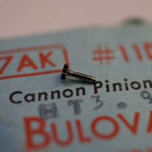 Chaussée - BULOVA 7AK N°11D 3,90 [NOS] (Watch Cannon pinion)