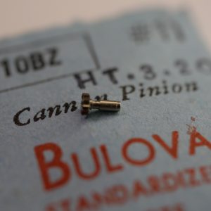 Chaussée - BULOVA 10BZ N°11 Ht 3,20 [NOS] (Watch Cannon pinion)