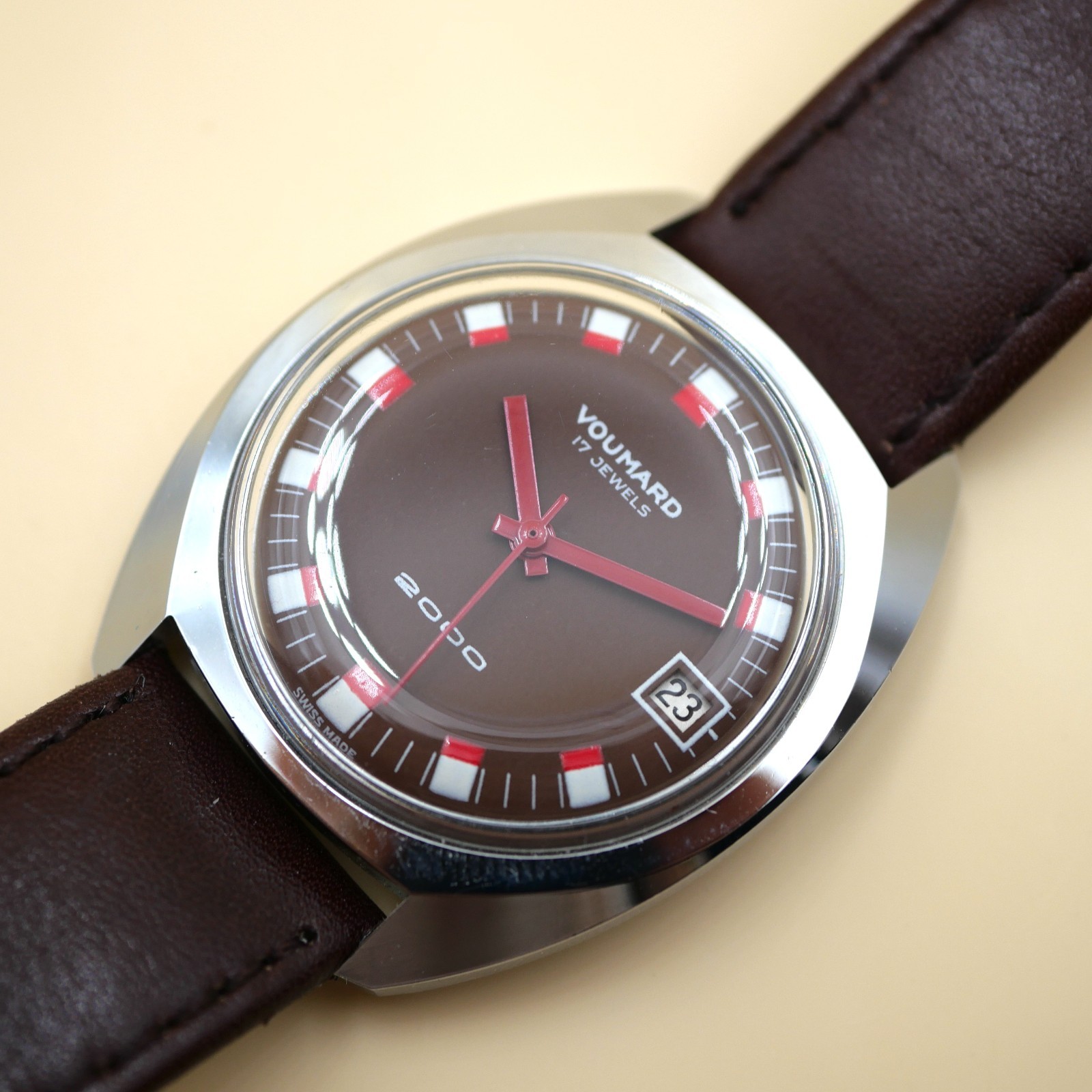Montre VOUMARD 2000 17 Jewels Vintage - Cal. V2000 - Révisée