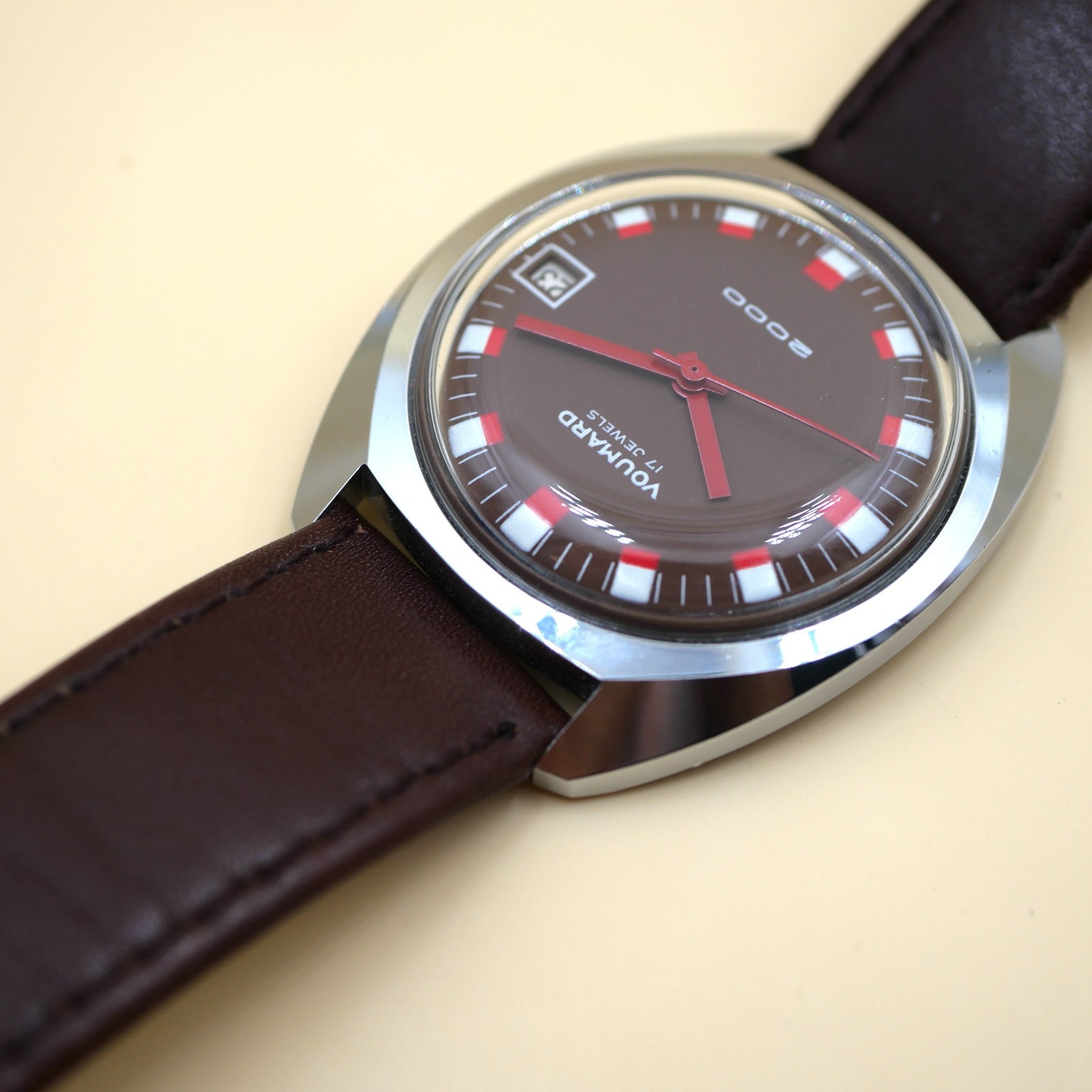 Montre VOUMARD 2000 17 Jewels Vintage - Cal. V2000 - Révisée – Image 3