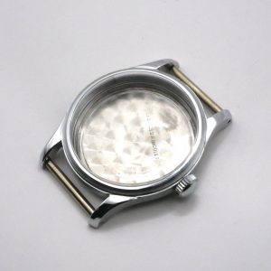 Boitier De Montre Ø32mm - Cadran Ø27,40mm Chromé [NOS] Les Fils d'Armand Nicolet