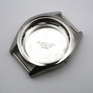 Boitier De Montre Hamilton Ø35mm- Cadran Ø30,50mm - Acier [NOS] Ref 825007-3