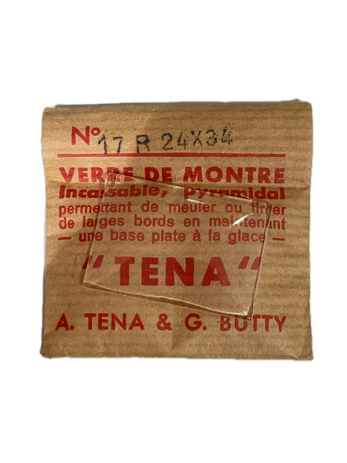 Verre de montre Plexi/Acrylique de forme N°1 à 250 TENA Incassable (Watch glass) – Image 18