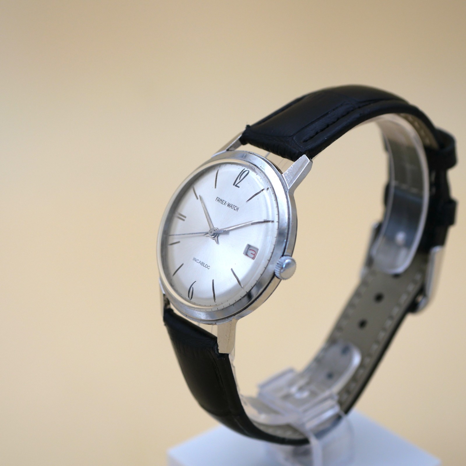 Montre mécanique Fanex-Watch Incabloc - Révisée – Image 3