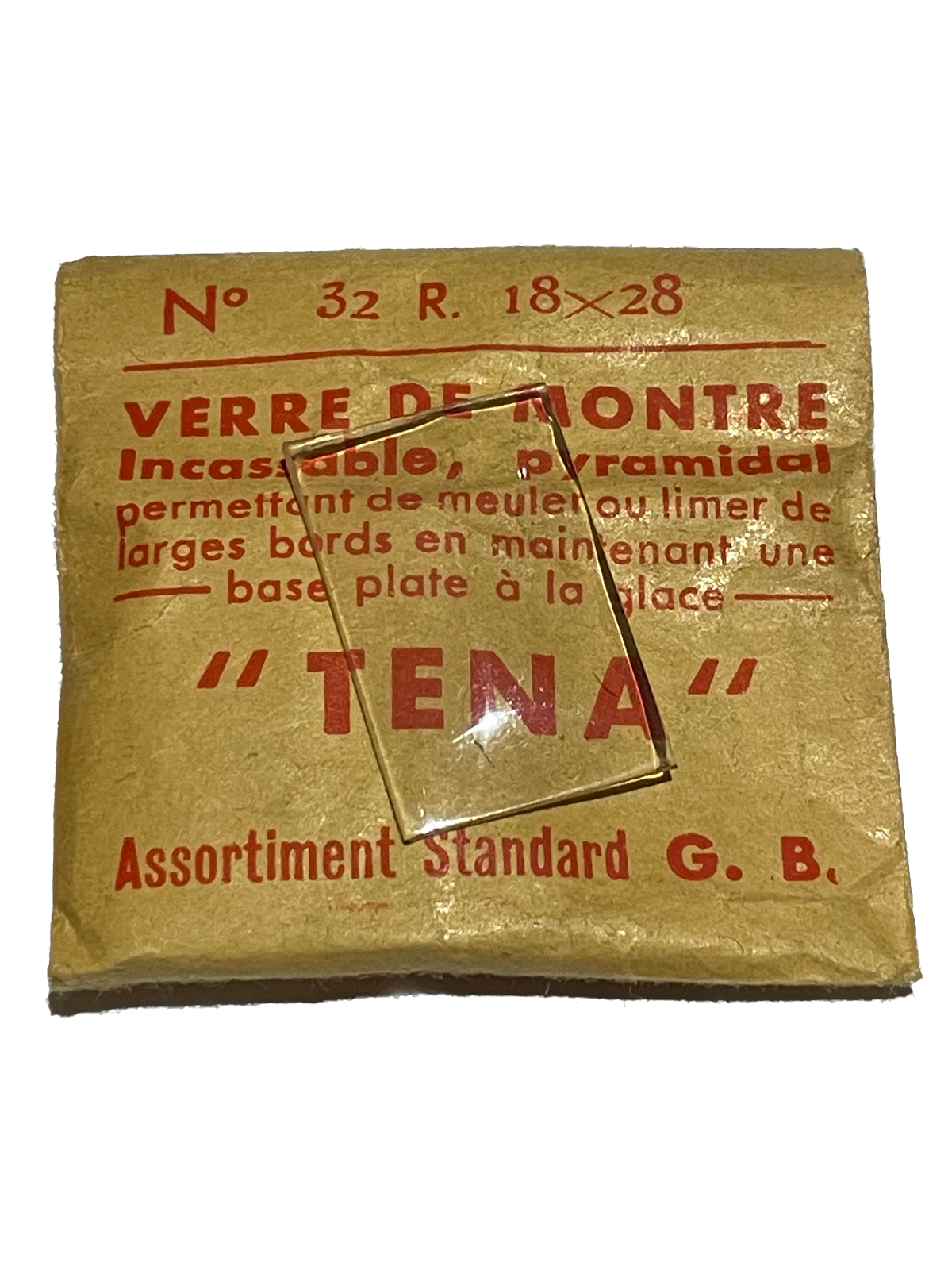 Verre de montre Plexi/Acrylique de forme N°1 à 250 TENA Incassable (Watch glass) – Image 33