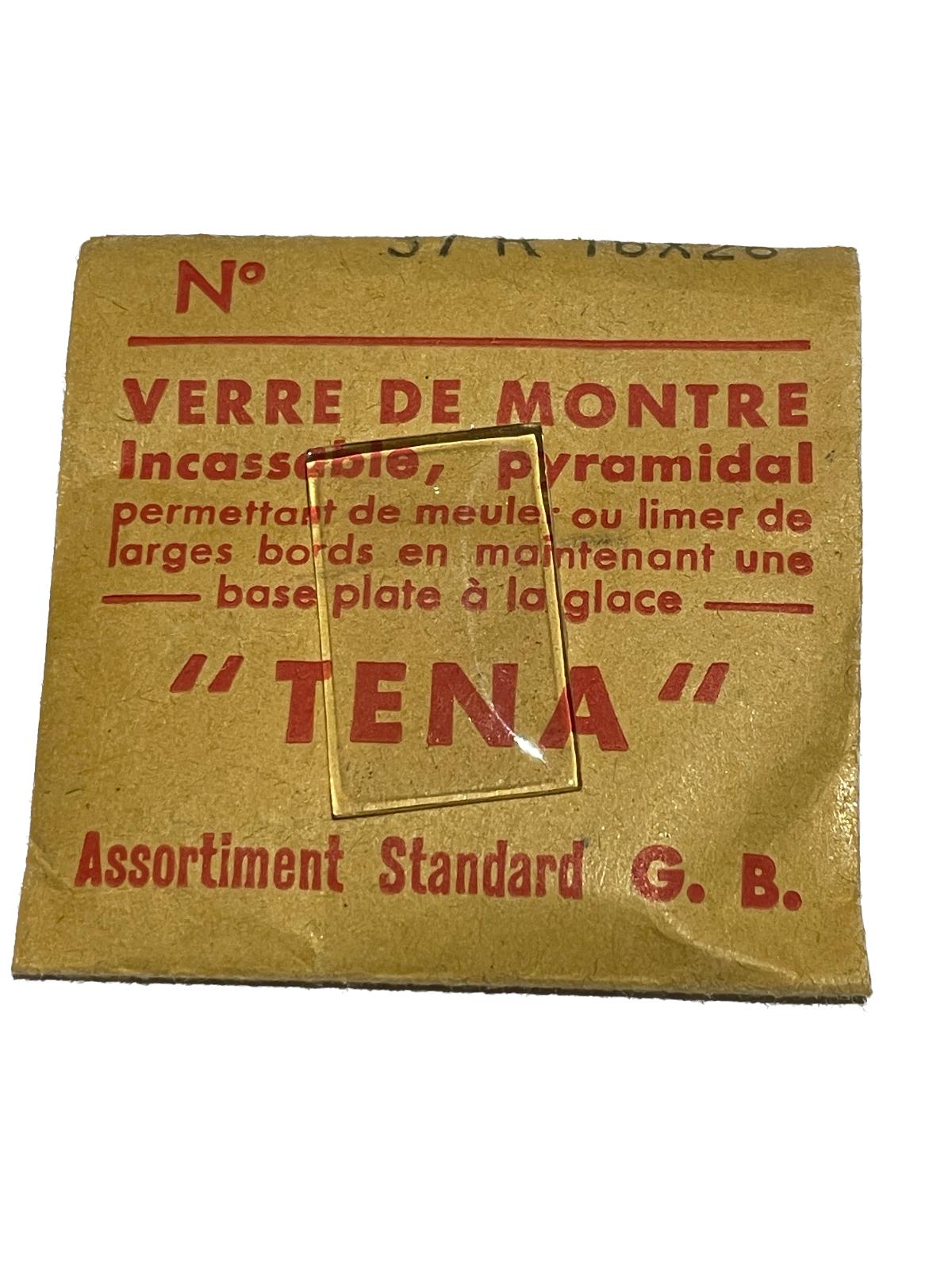 Verre de montre Plexi/Acrylique de forme N°1 à 250 TENA Incassable (Watch glass) – Image 38