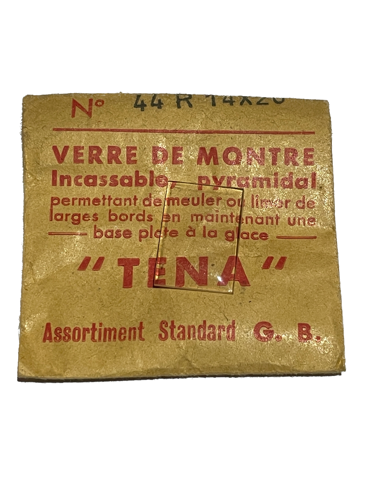 Verre de montre Plexi/Acrylique de forme N°1 à 250 TENA Incassable (Watch glass) – Image 45