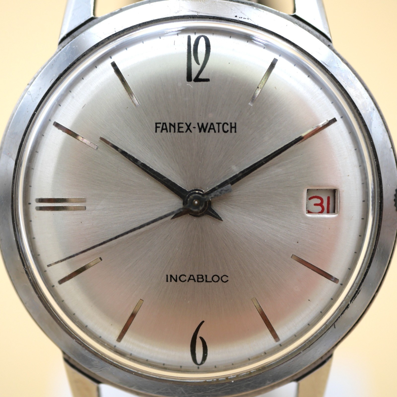 Montre mécanique Fanex-Watch Incabloc - Révisée – Image 5
