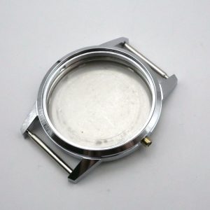 Boitier De Montre Ø34mm - Cadran Ø29,85mm - Chromé Swiss made [NOS] Watch Case