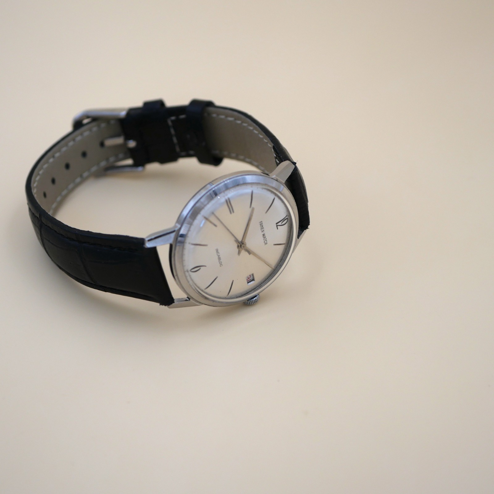 Montre mécanique Fanex-Watch Incabloc - Révisée – Image 9