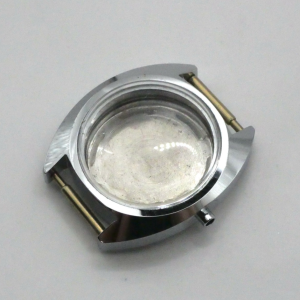 Boitier De Montre Ø23,40mm - Cadran Ø17,50 - Acier [NOS] Watch Case