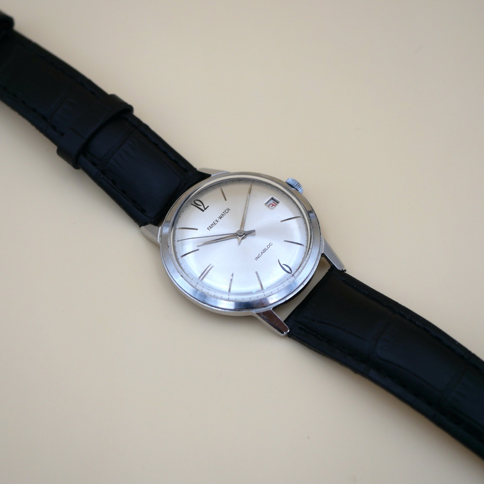 Montre mécanique Fanex-Watch Incabloc - Révisée – Image 10