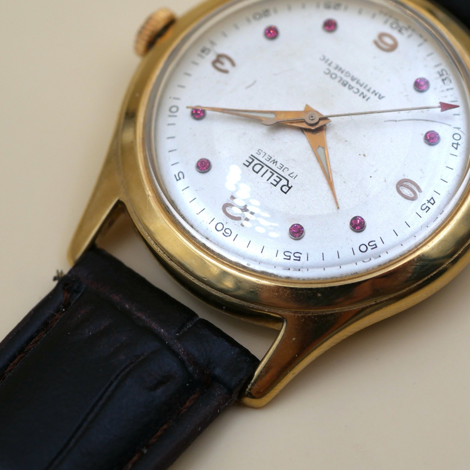 Montre RELIDE mécanique Vintage - Cal. ETA 1080 - New old stock – Image 3
