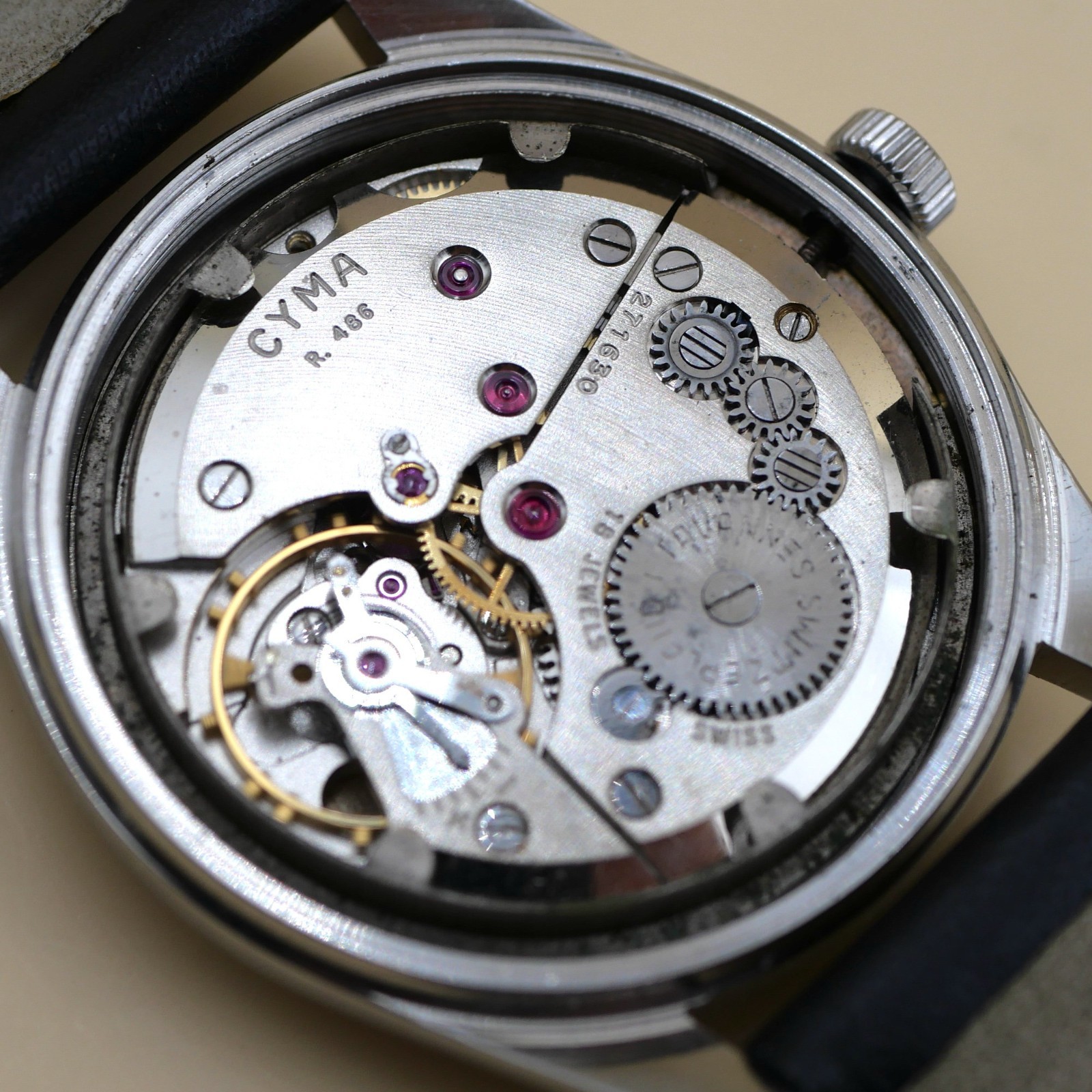 Montre CYMA mécanique Vintage - Cal. R486 - New old stock – Image 7