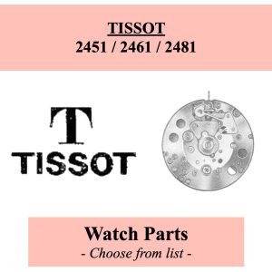 Pièce de montre Tissot 2451 2461 2481- Liste déroulante [NOS] Watch part