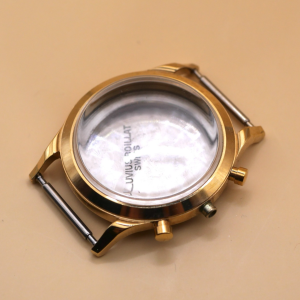 Boitier De Montre Chronographe Ø32mm - Cadran Ø27mm - Plaqué [NOS] Watch Case